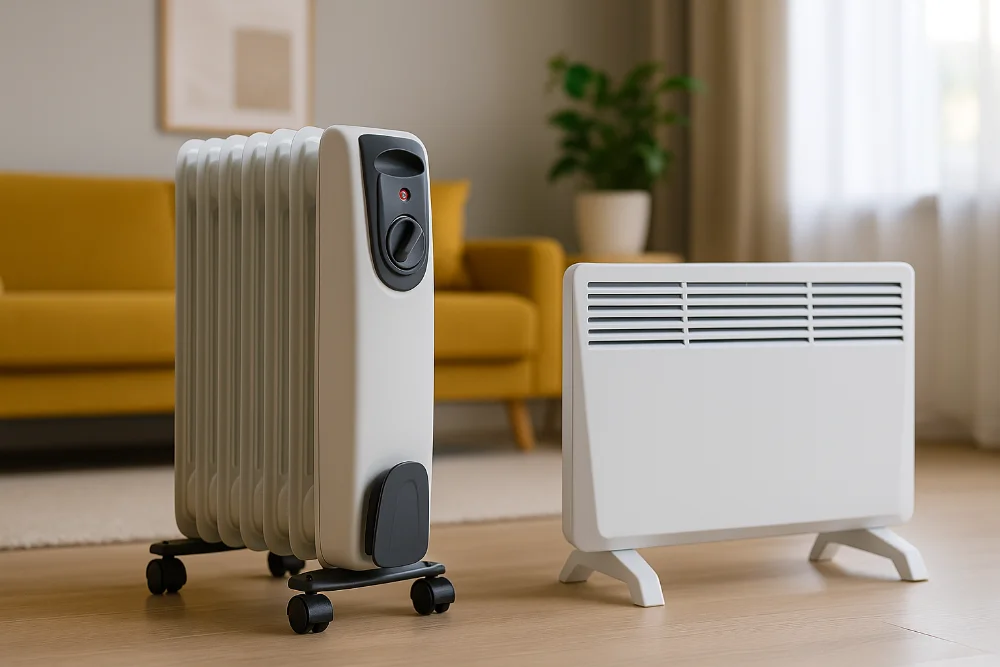 Порівняння масляного радіатора та конвектора з акцентом на обігрівачах