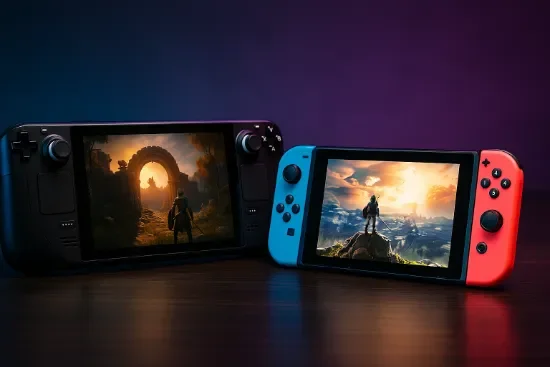 Steam Deck чи Nintendo Switch: що вибрати для портативного геймінгу?