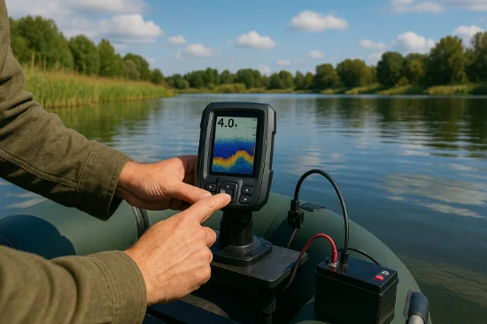 Як налаштувати ехолот для мілких водойм