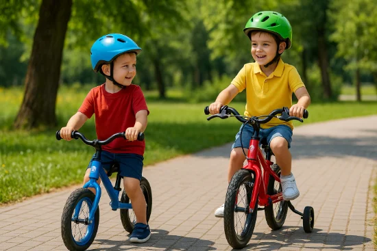 Велосипед чи біговел: що краще для дитини