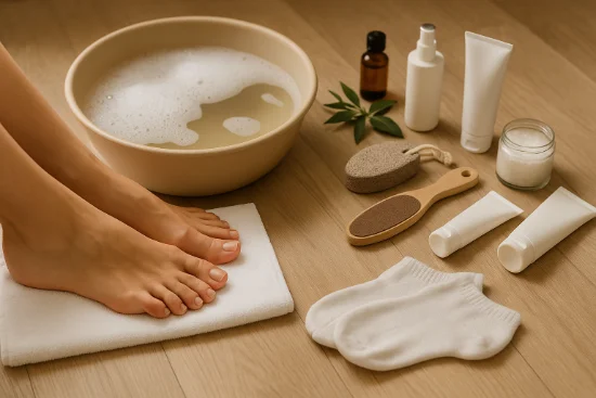 Домашній догляд за стопами: прості способи зберегти здоров’я та красу ніг