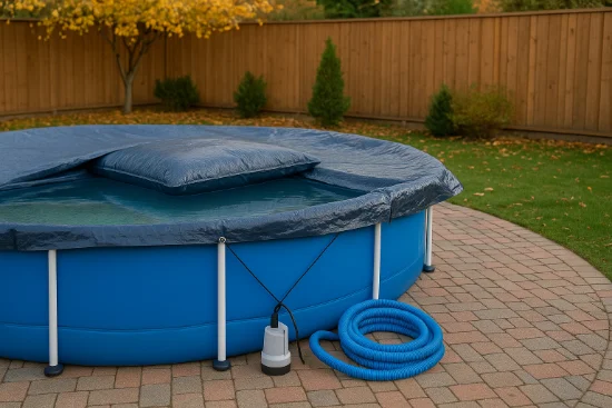 Як правильно законсервувати каркасний басейн на холодний сезон