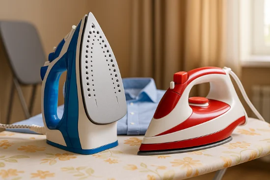 Яку праску краще обрати: з парою чи без?