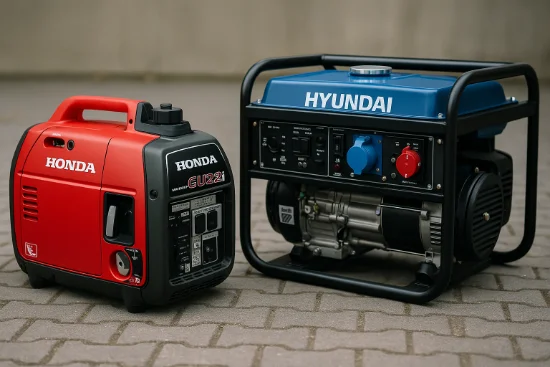 Порівняння генераторів Honda vs Hyundai: який вибрати?
