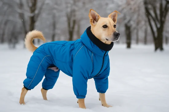 Зимовий комбінезон для собаки: які матеріали реально гріють і не промокають