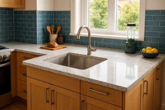 Як правильно підібрати стільницю для кухні: матеріали, термін служби