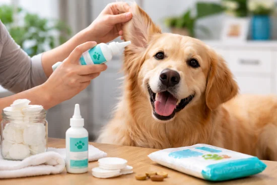 Як чистити вуха собаці: покрокова інструкція