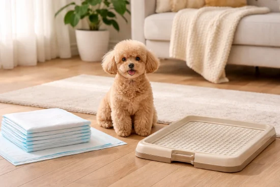 Пелюшки чи лоток для собаки: що краще для дому