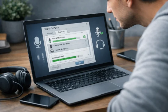 Не працює мікрофон на ноутбуці: причини та способи вирішення проблеми