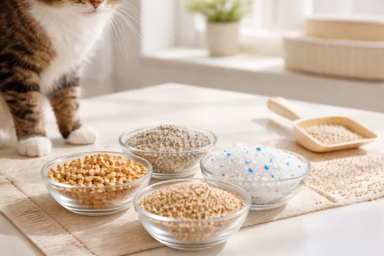 Деревний, бентонітовий чи силікагелевий наповнювач — що вибрати для кота