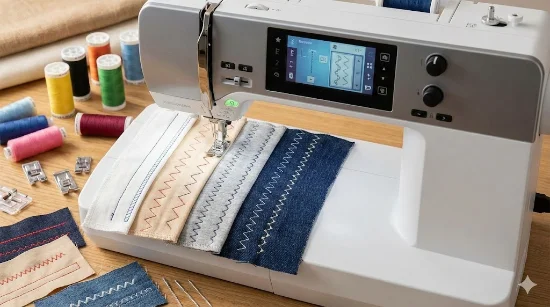 Основні типи стібків швейної машини та їх призначення