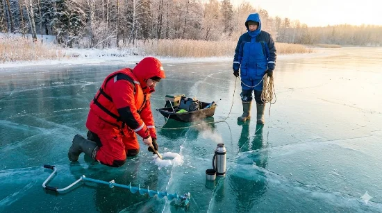 Коли безпечно виходити на лід: чек-лист зимової риболовлі