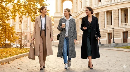 З чим носити довге пальто: 10 образів для натхнення