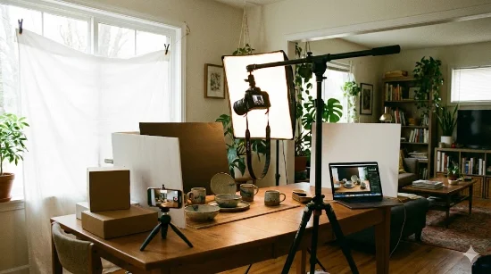 Що потрібно для організації предметної зйомки вдома