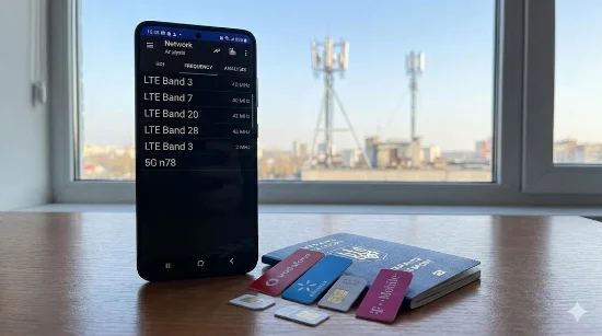 Як перевірити, які частоти мобільного зв’язку підтримує смартфон