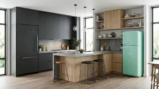 Як вибрати холодильник під дизайн кухні