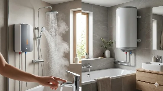 Проточний водонагрівач чи бойлер — що краще