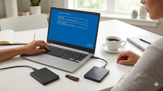 Як перевстановити Windows без втрати даних