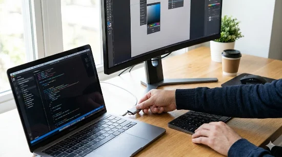 Як підключити монітор до ноутбука через HDMI / USB-C