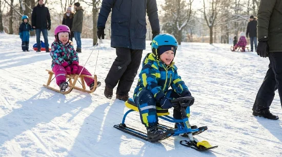 Снігокат чи санки: що краще купити дитині на зиму