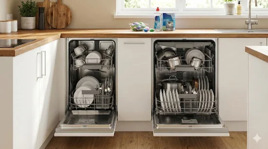 Посудомийна машина 45 см чи 60 см: яка підійде саме вам