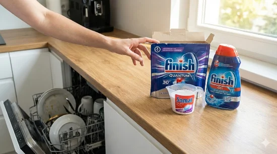 Таблетки, порошок чи гель для посудомийної машини: що краще обрати