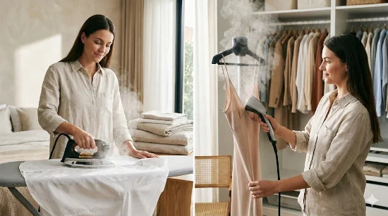 Відпарювач чи праска: що краще вибрати для дому