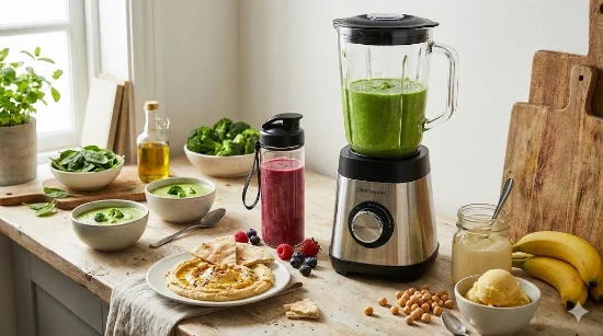 ТОП-5 рецептів, які легко приготувати з допомогою блендера 