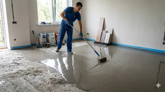 Що таке наливна підлога і як вона працює