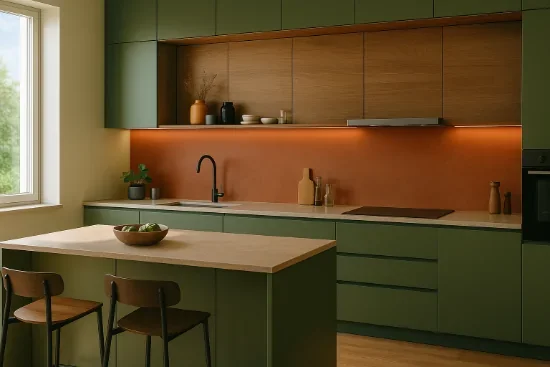 Топ-5 трендів у дизайні кухонних меблів 2025 року