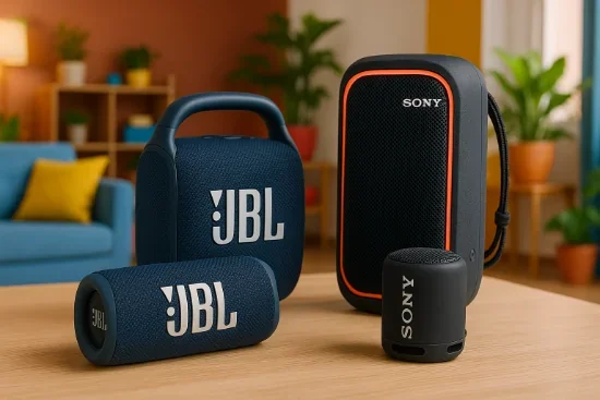 Порівняння портативних колонок JBL та Sony: що краще у 2025 році