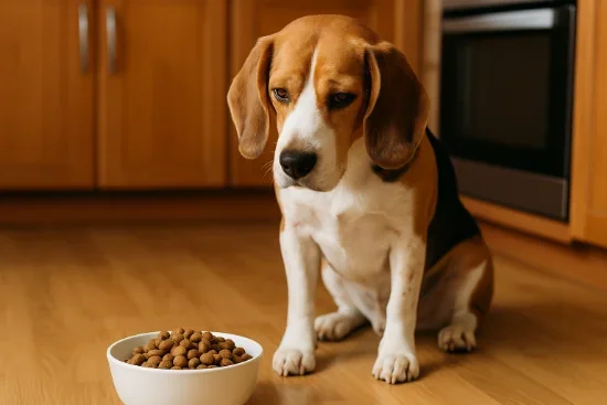 Чому собака не хоче їсти сухий корм і що з цим робити