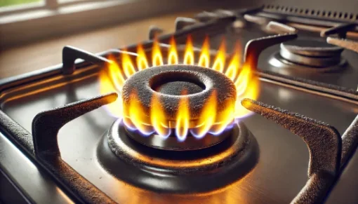 Чому газова плита коптить або горить жовтим полум'ям? 