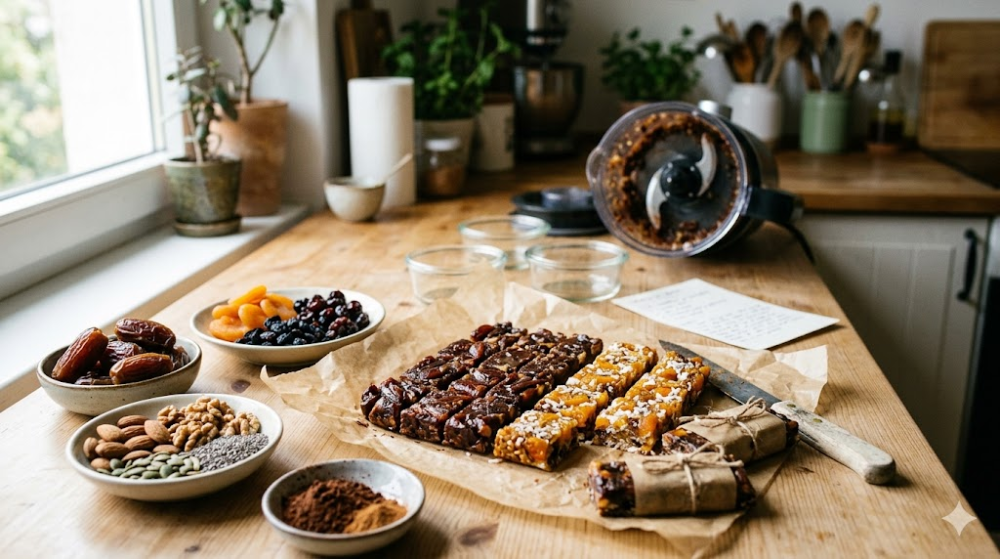 Домашні енергетичні батончики: інгредієнти та процес приготування