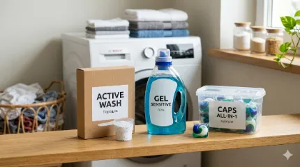 Порошок vs гель vs капсули: що краще для щоденного прання