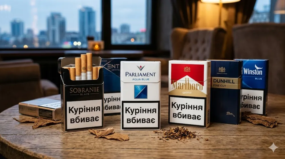 Рейтинг найкращих брендів сигарет 2026: огляд пачок