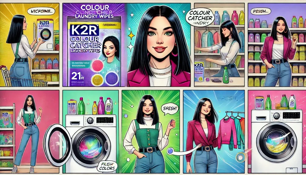 Серветки для прання K2r Colour Catcher Серветки для прання K2r Colour Catcher