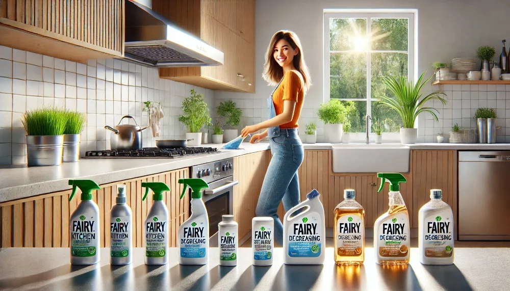 Fairy від жиру на кухні