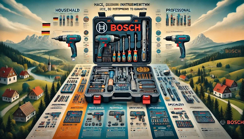наборы инструментов bosch