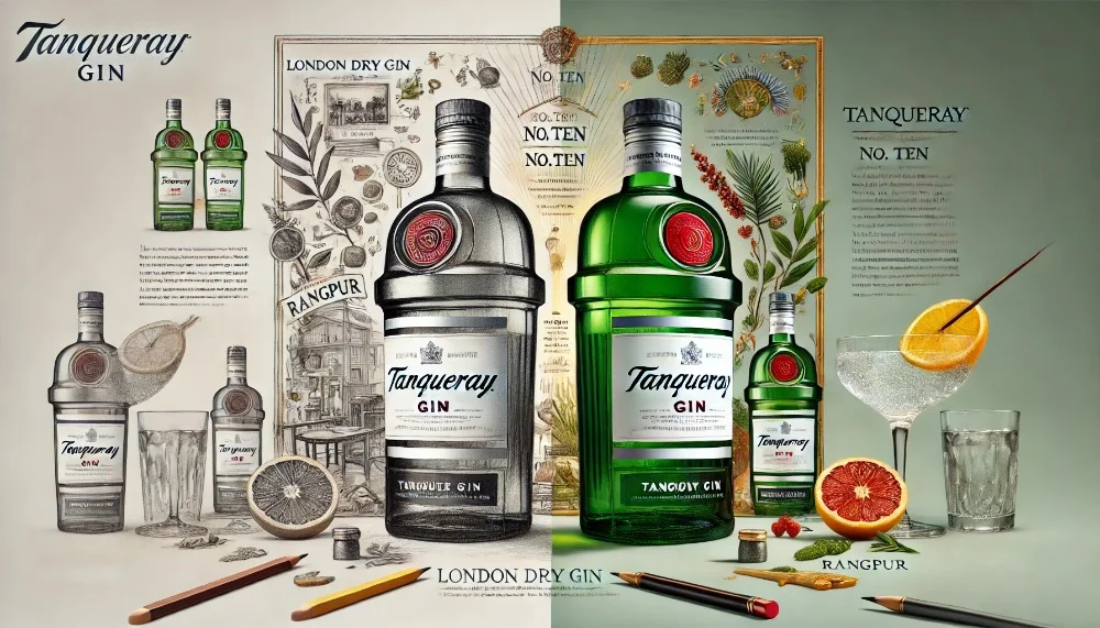 Джин Tanqueray Джин Tanqueray