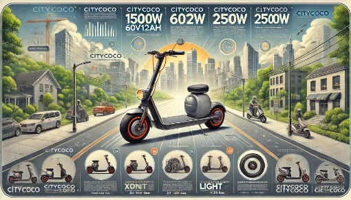 Електроскутери CityCoco