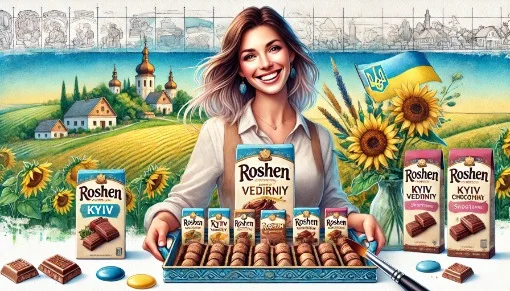 Цукерки Roshen