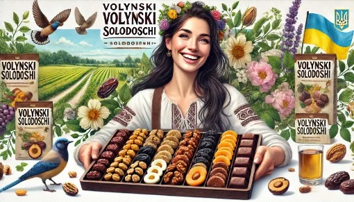 Цукерки Волинські солодощі