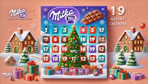 Адвент-календар "Milka" — солодкий шлях до свята
