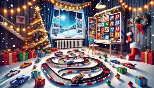 Адвент-календарі для дітей Hot Wheels