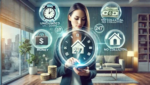 Vay tiền nhanh không thế chấp 24/7