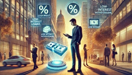  Vay tiền lãi suất thấp không thế chấp
