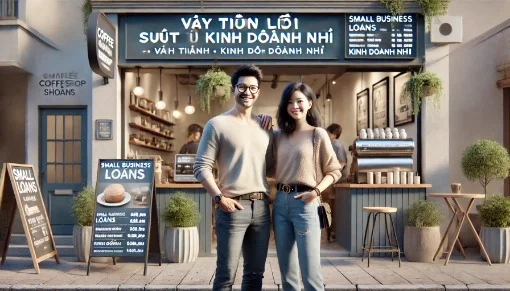 Vay tiền lãi suất thấp để kinh doanh nhỏ 