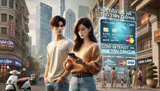 Vay tiền qua thẻ tín dụng