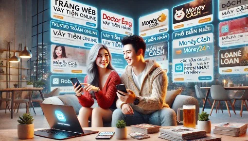 Các trang web vay tiền online uy tín